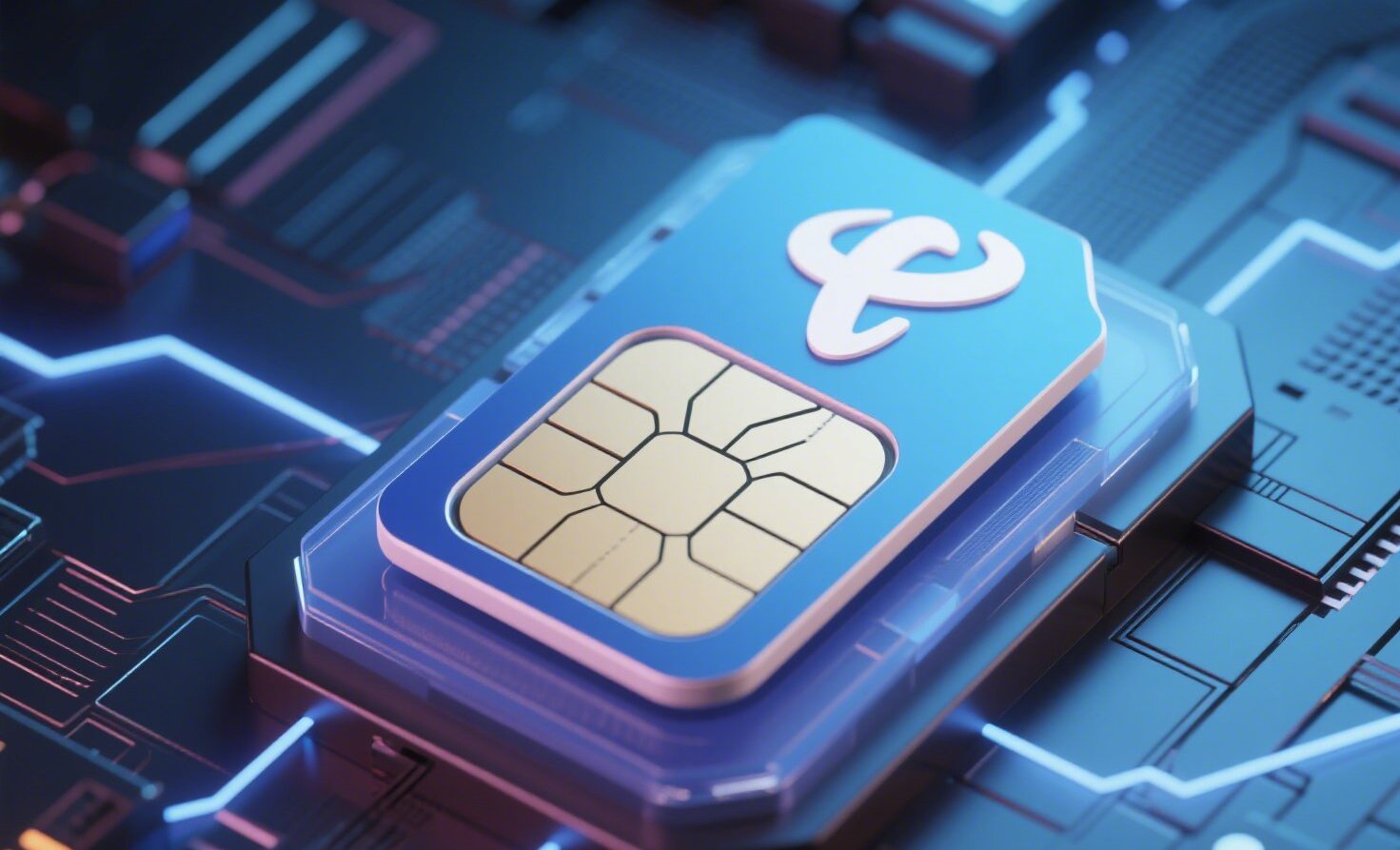 充满科技感的带有电信标志的电信sim卡  3d (1).jpeg